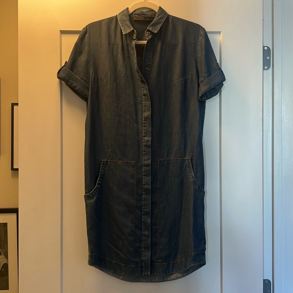 Allsaints denim dress